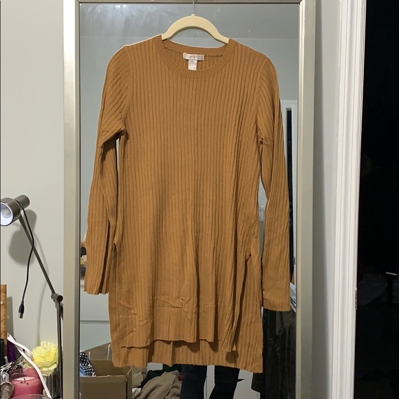 Nwot forever 21 ribbed sweater tunic medium - Picture 3 of 6